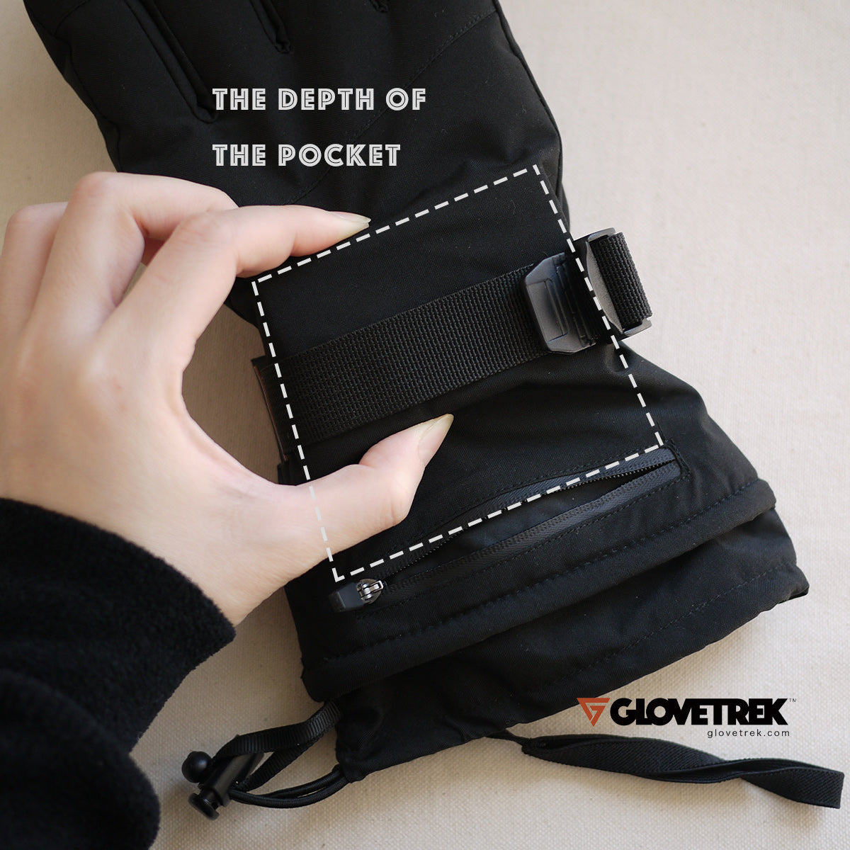 Glovetrek Ski Snowboard Gloves Waterproof Windproof Warm Insulated Cold Weather Winter Gloves Men Women